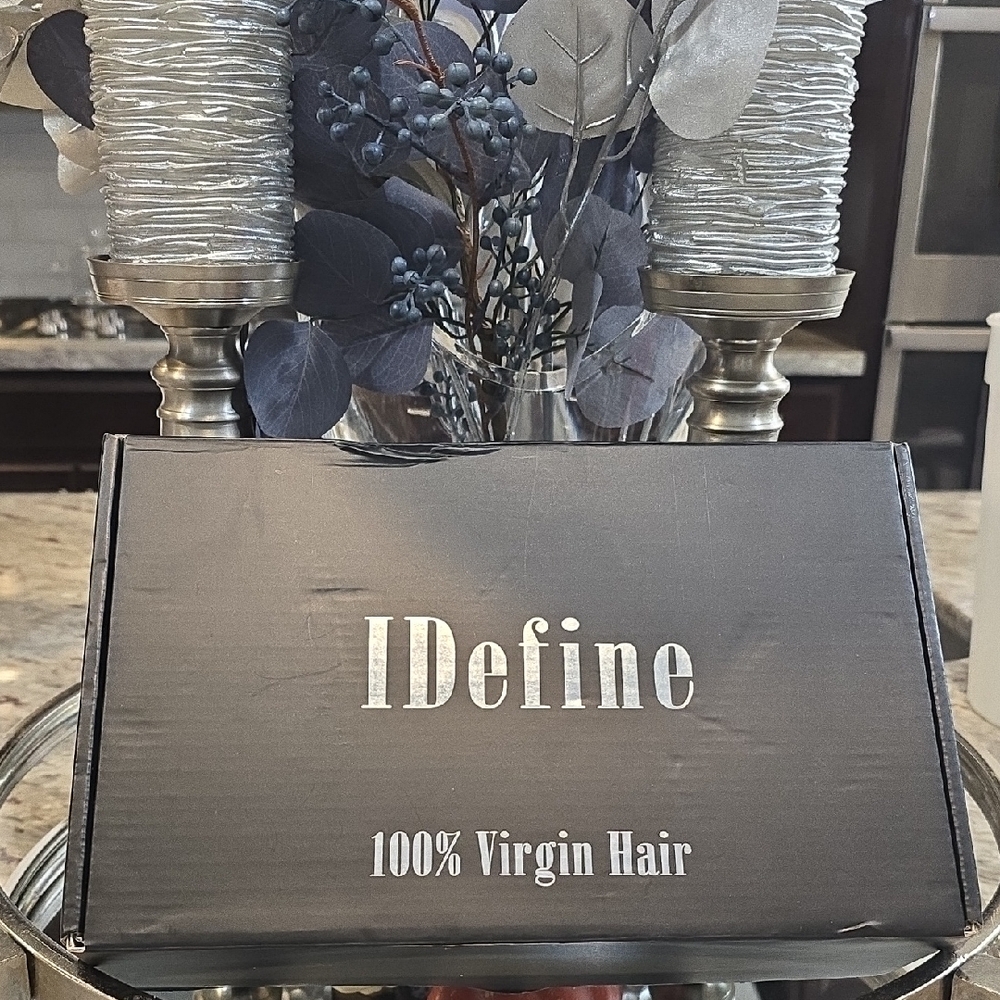 Black 100% Virgin Hair Lace Front Wig